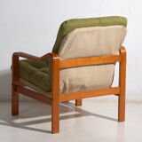 Vintage olive green armchair (c.1950) #80