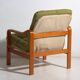 Fauteuil vintage vert olive (c.1950) #80