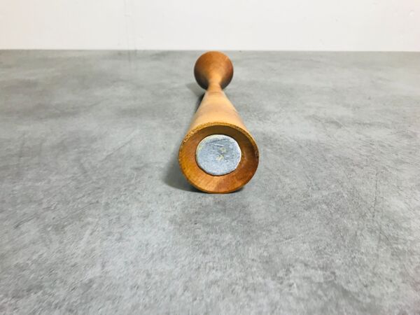 bougeoir scandinave en teck