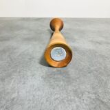 scandinavian teak candle holder
