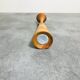 Scandinavian teak candlestick