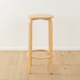 1970s bar stools, birch plywood