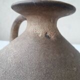 Ceramic candlestick signed