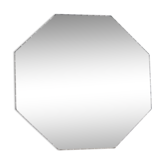 Miroir biseauté hexagonal 27 cm