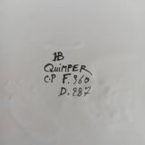 Henriot Quimper fish plate and sauce boat