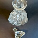 Grande carafe en cristal taillé vintage