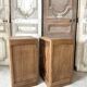 Pair of Art Deco bedside tables in oak