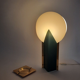 Lampe de table lune Samuel Parker vintage années 80