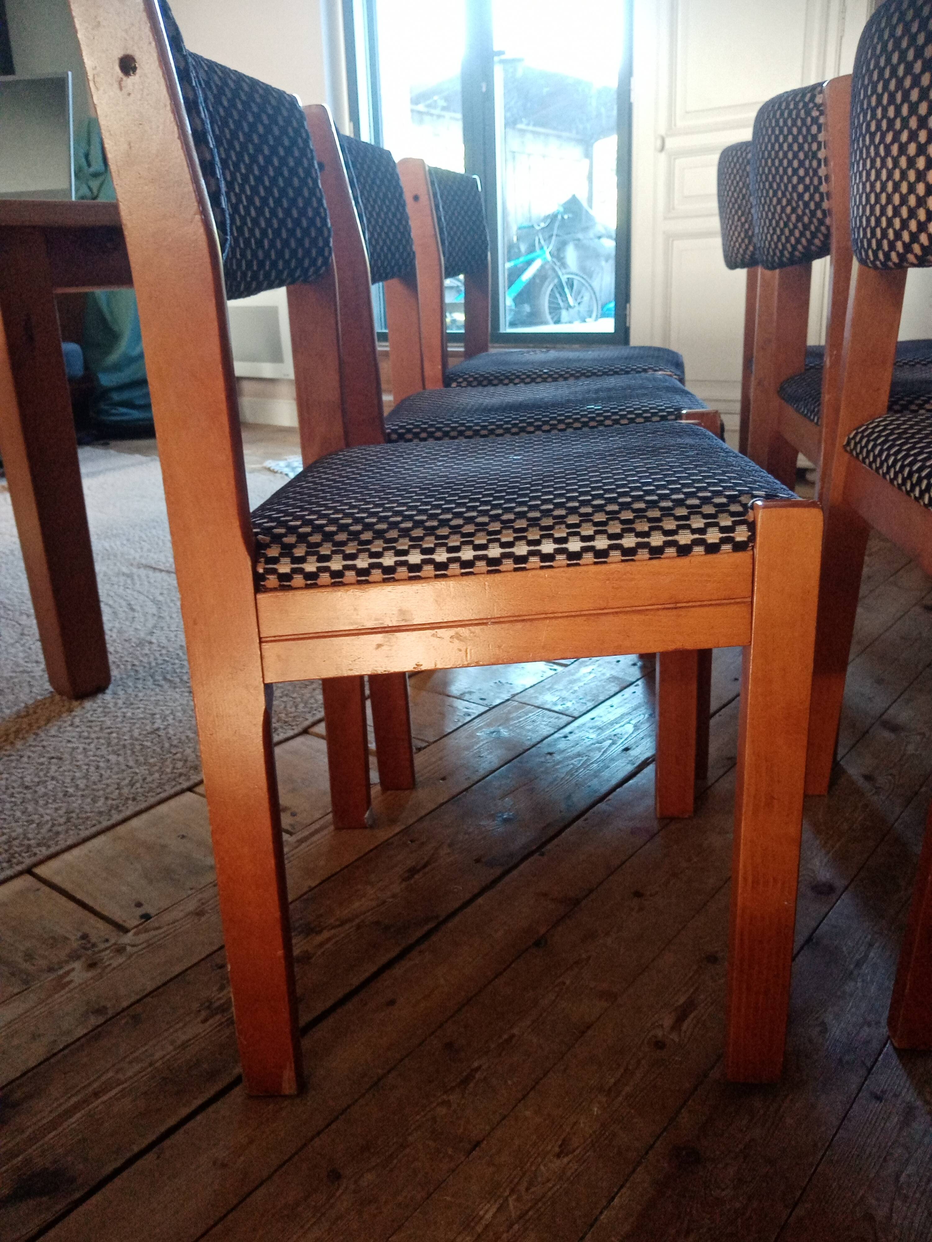 6 chaises baumann