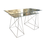 Office 1980s metal and glass