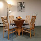 Classic Mid-Century Regency Bamboo Dining Table by McGuire