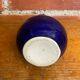 Vase ancien cazalas porcelaine bleue vintage