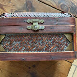 Basketry lid box