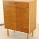 Commode danoise en chêne haut 'Brovst' - Design danois