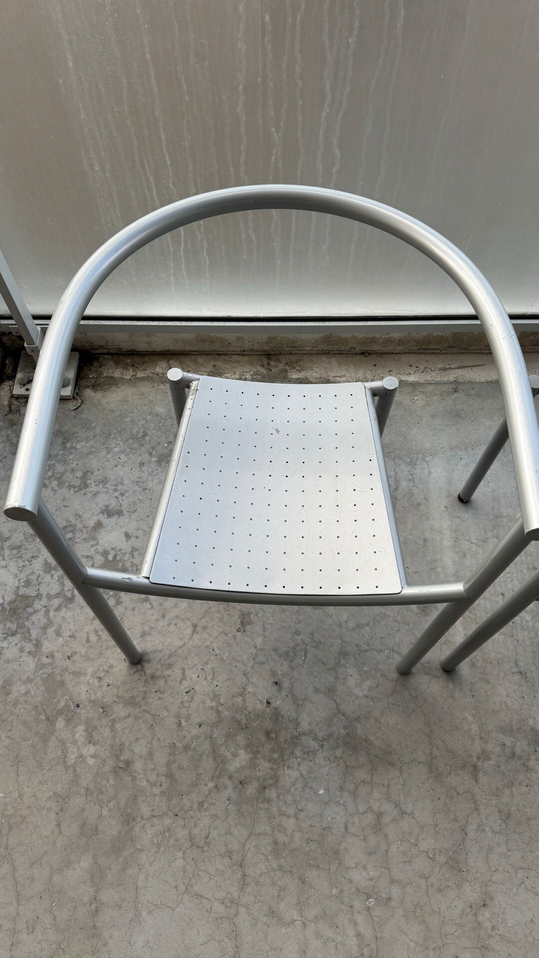 2 chairs by Von Vogelsang Philippe Starck
