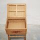 Worker vintage rattan basket