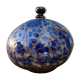 Round cash papier-mâché box from Kashmir