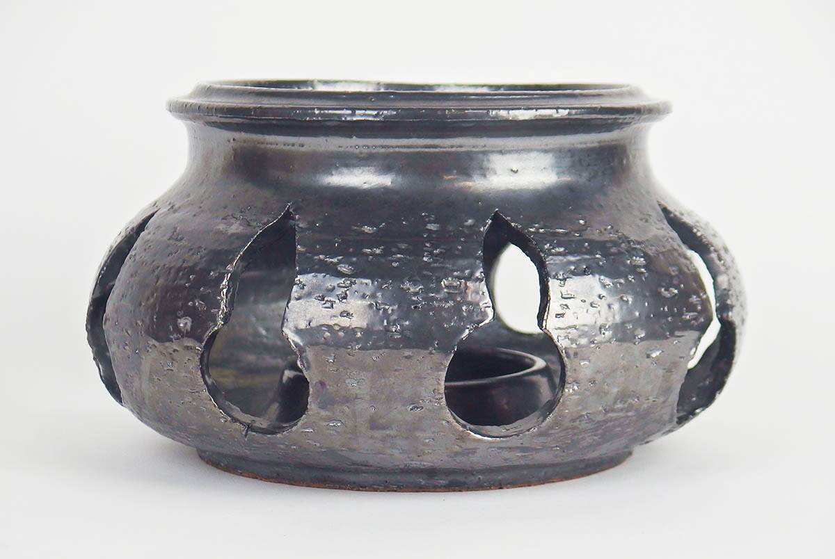 Ceramic tea light holder by Jean Marais