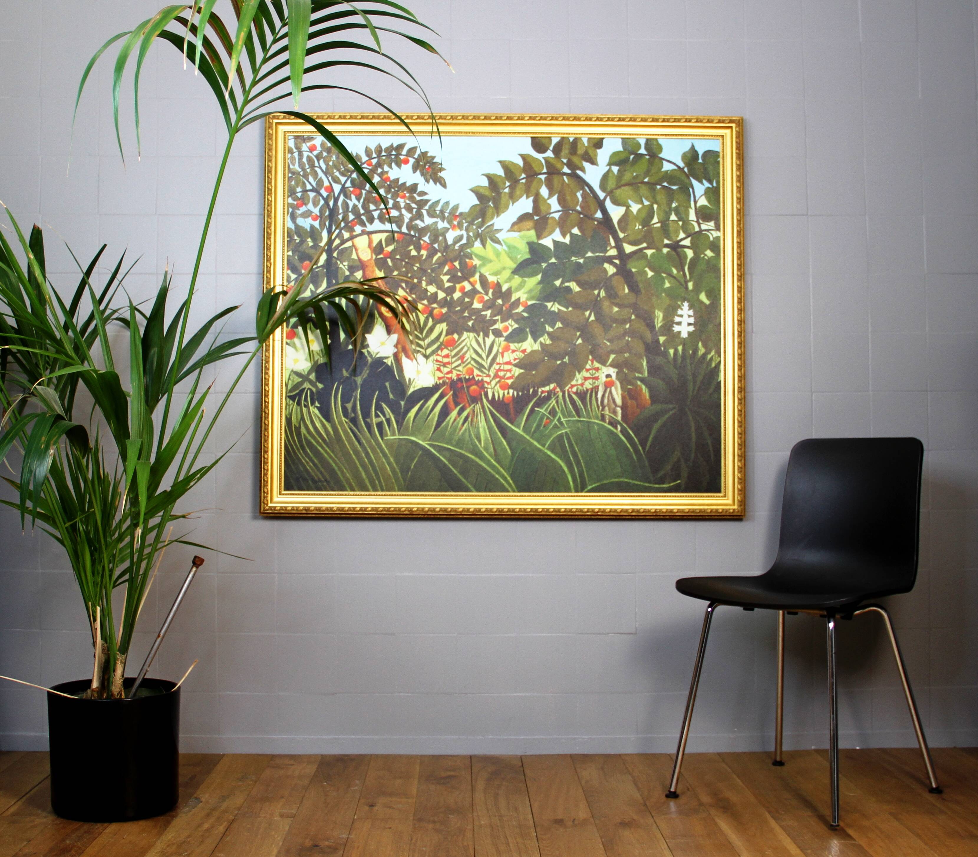 Painting "Exotic landscape"