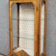 Louis XV style display case in rosewood and gilded bronze