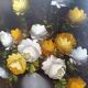 Huile sur toile au bouquet