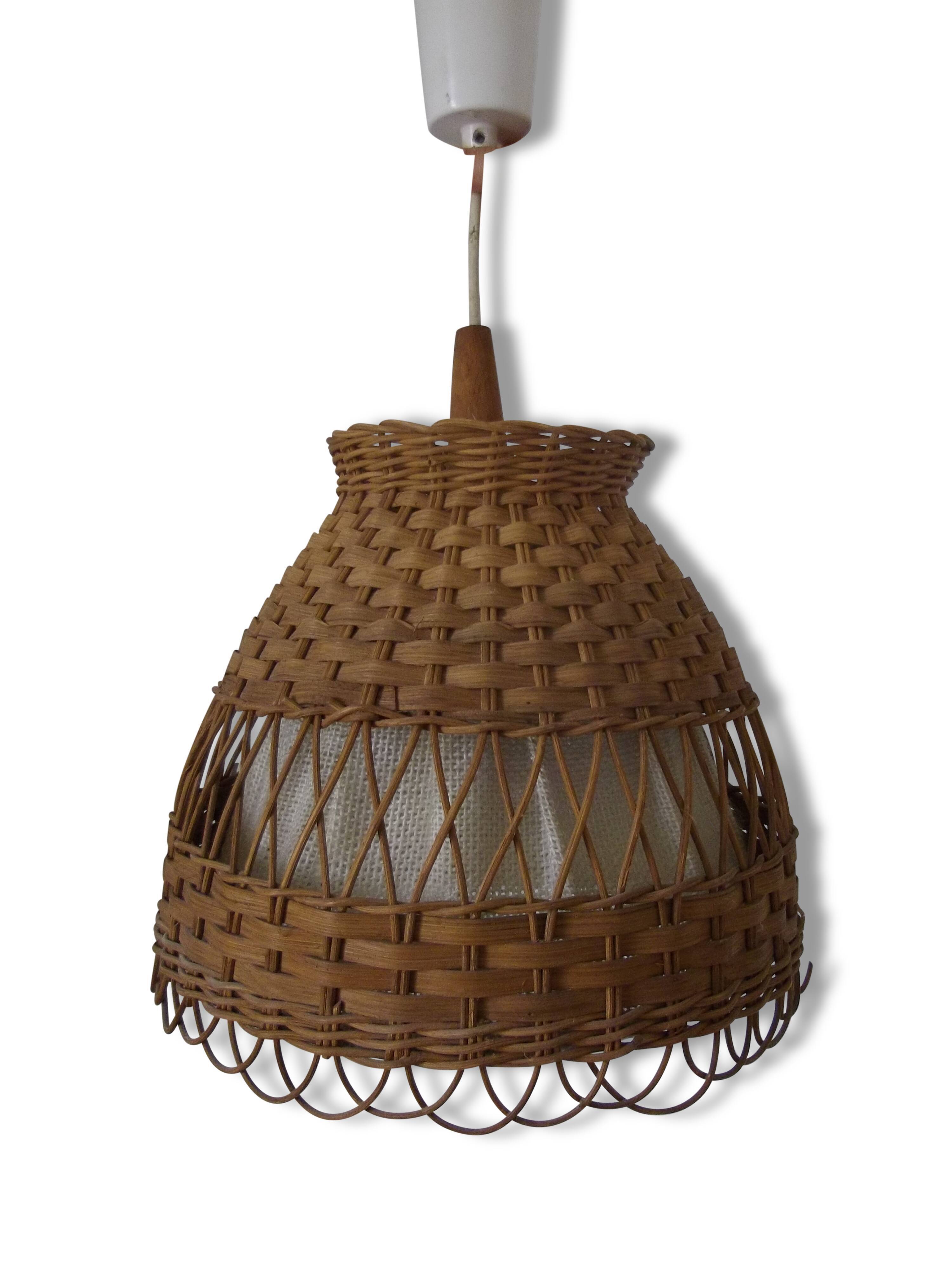 Suspension osier et tissu