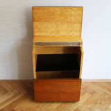 1960s Minimalist Drinks Cabinet with Top and Front Opening