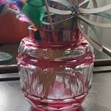 Art Deco vase, pink