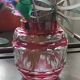 Art Deco vase, pink