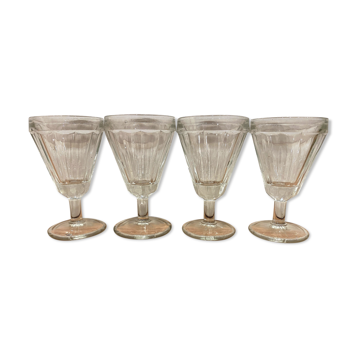 Set de 4 verres à vin bistrot