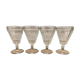 Set de 4 verres à vin bistrot