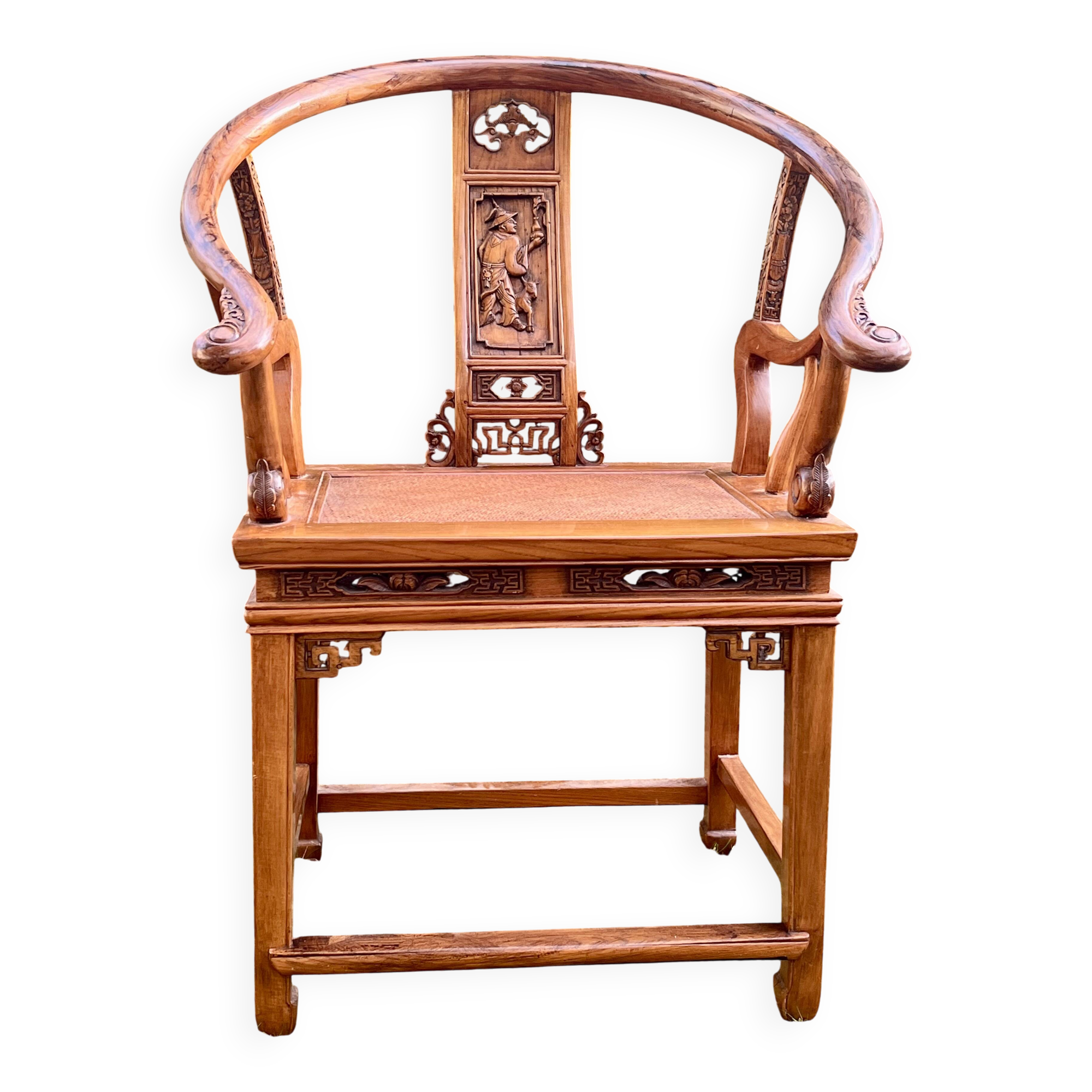 Chinese armchair - horseshoe - Very good condition