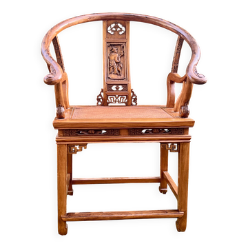 Chinese armchair - horseshoe - Very good condition