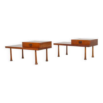 Tables de nuit et tables d'appoint modernes du milieu du siècle dernier, années 1960