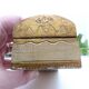 Florentine wooden stamp box, vintage Italy