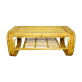 Bamboo coffee table 1960