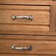 Buffet parisien vitré 1920 bois brut massif