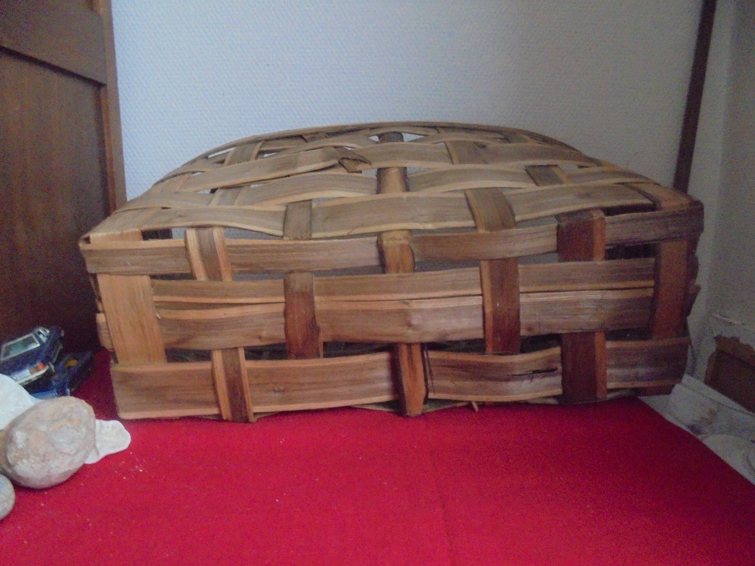 Panier, en bambou