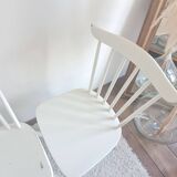 Set of six vintage Scandinavian chairs