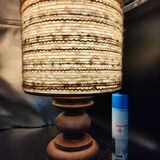 Seventies lamp 50 cm with original lampshade