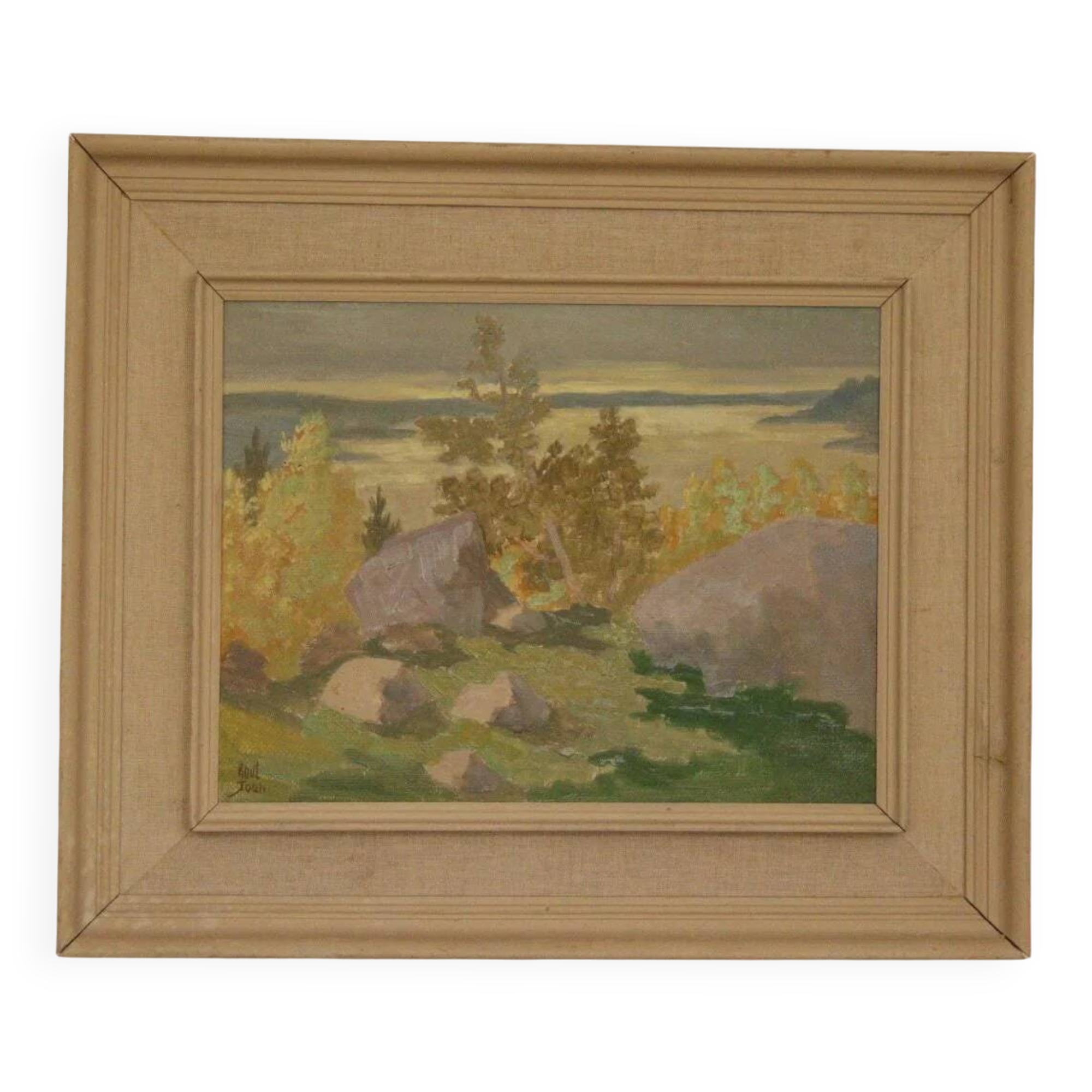 « Au bord du lac » Knut Joan