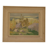 « Au bord du lac » Knut Joan