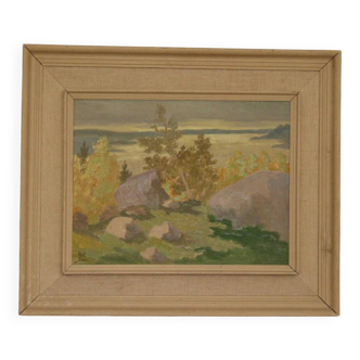 « Au bord du lac » Knut Joan