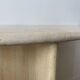 Travertine console in the 70s