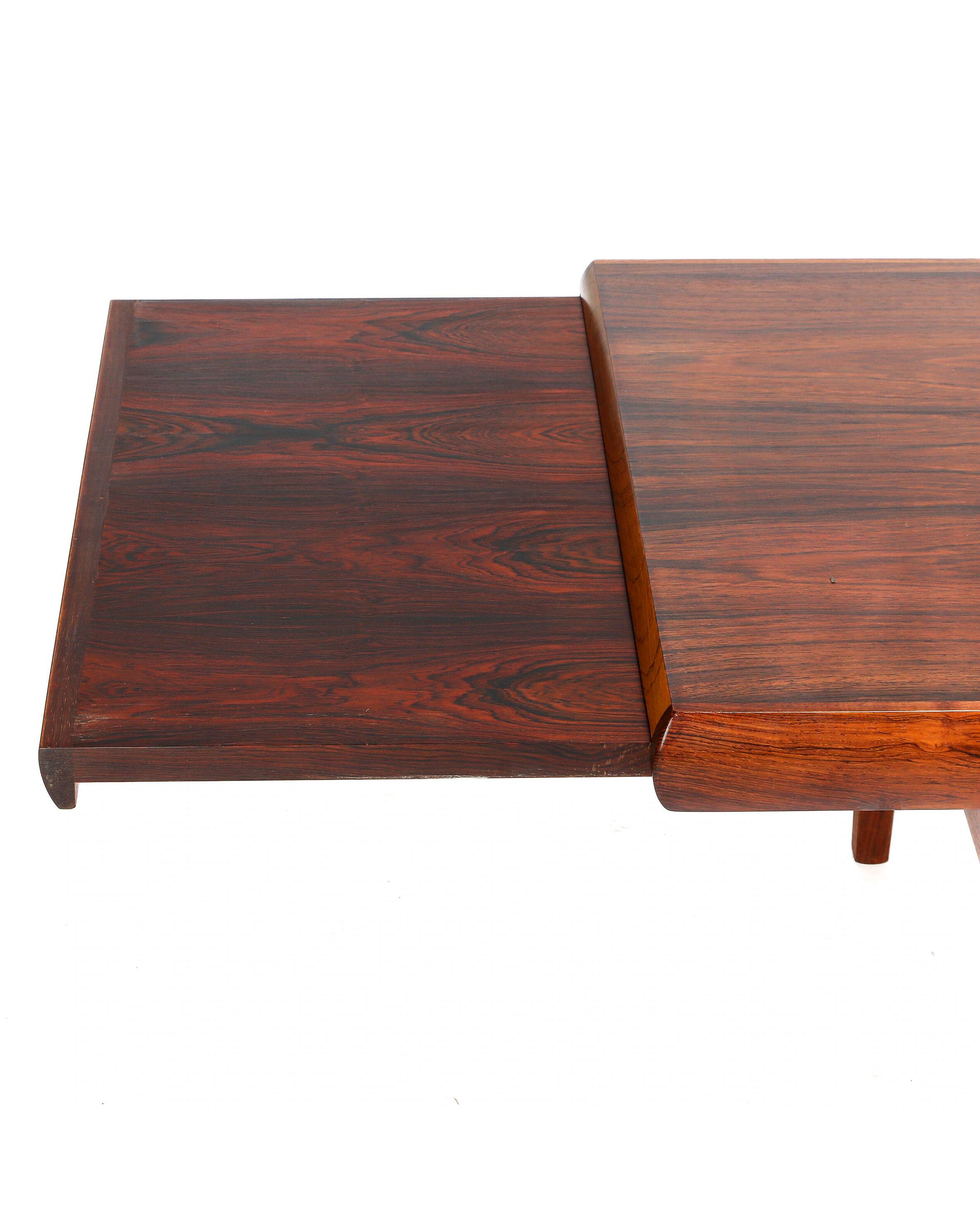 Johannes Andersen rosewood coffee table