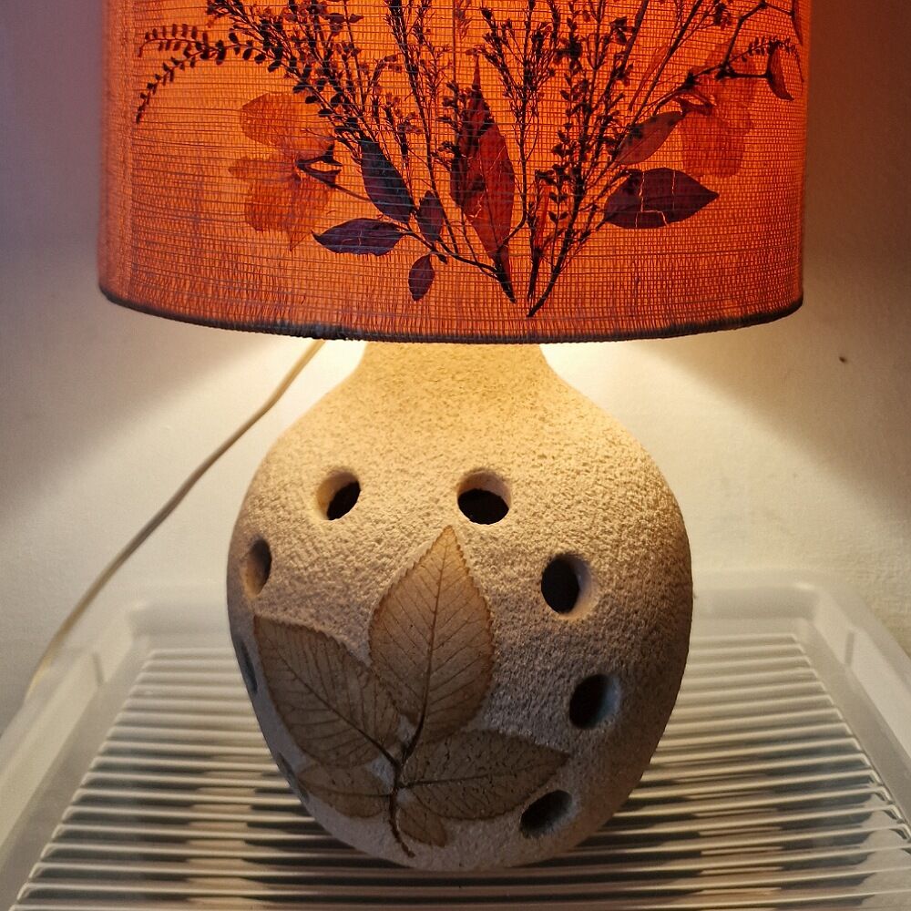 Vintage herbarium lamp