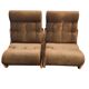 Vintage Two-Seater/Retro Modular Armchairs Armchairs