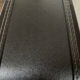 Tartan check suitcase