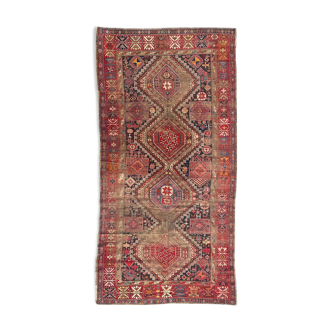 Tapis ancien chirwan daghistan fait main 177x350 cm