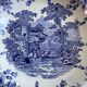 Lot de 3 assiettes creuses luneville